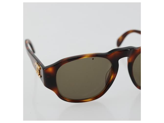 Chanel Logo CC Plastic Marrone - vista 5