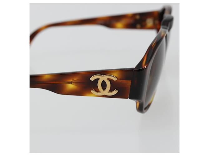 Chanel Logo CC Plastic Marrone - vista 7