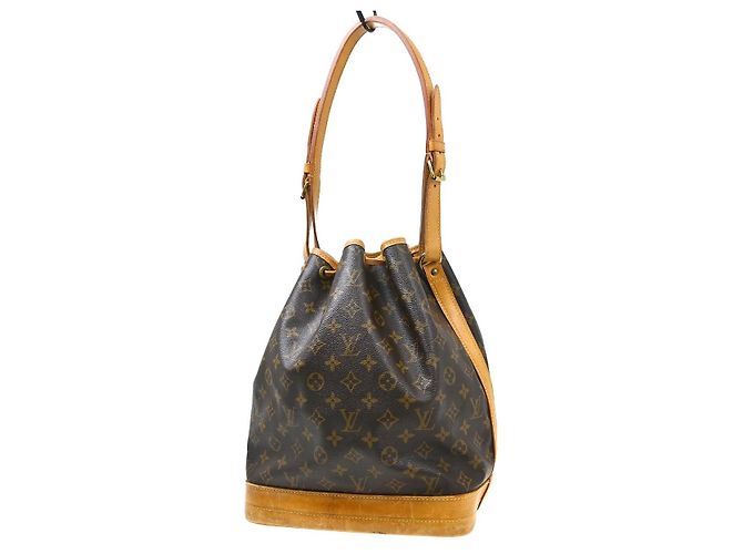 Bolso Louis Vuitton Noe Monogram Canvas Large Castaño - vista 2