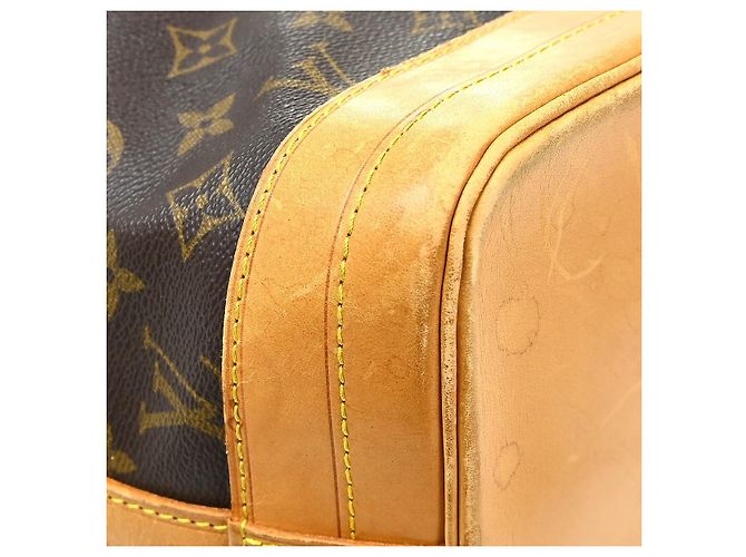 Bolso Louis Vuitton Noe Monogram Canvas Large Castaño - vista 6