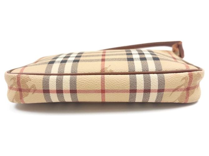 Burberry Haymarket Check Kleine Tasche Braun Beige - Ansicht 9