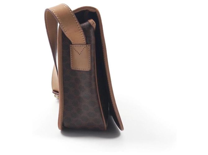 Céline Celine Triomphe Monogram Canvas Schultertasche Braun Monogramm - Ansicht 11