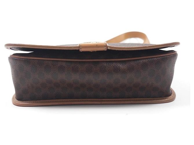 Céline Celine Triomphe Monogram Canvas Schultertasche Braun Monogramm - Ansicht 9