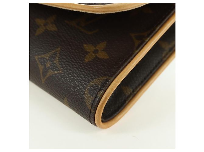 LOUIS VUITTON Monogram Pochette Twin GM Borsa a Spalla M51852 LV Auth am11648V Monogramma - vista 15