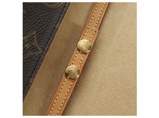 LOUIS VUITTON Monogram Pochette Twin GM Borsa a Spalla M51852 LV Auth am11648V Monogramma - vista 19