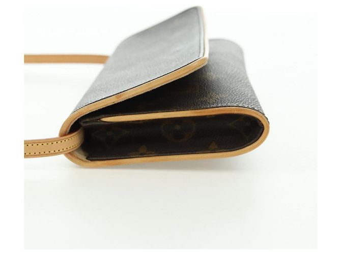 LOUIS VUITTON Monogram Pochette Twin GM Borsa a Spalla M51852 LV Auth am11648V Monogramma - vista 3