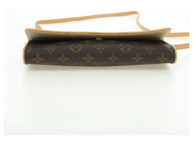 LOUIS VUITTON Monogram Pochette Twin GM Borsa a Spalla M51852 LV Auth am11648V Monogramma - vista 5