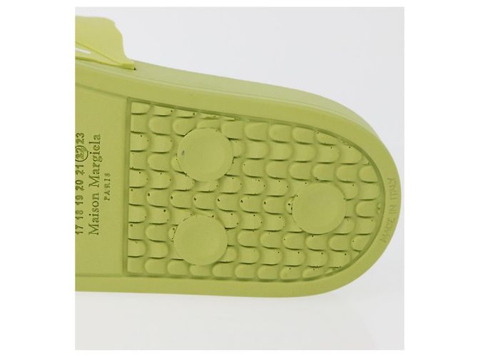 Autre Marque Sandali Maison Margiela in gomma 40 Verde Auth 179328A - vista 10