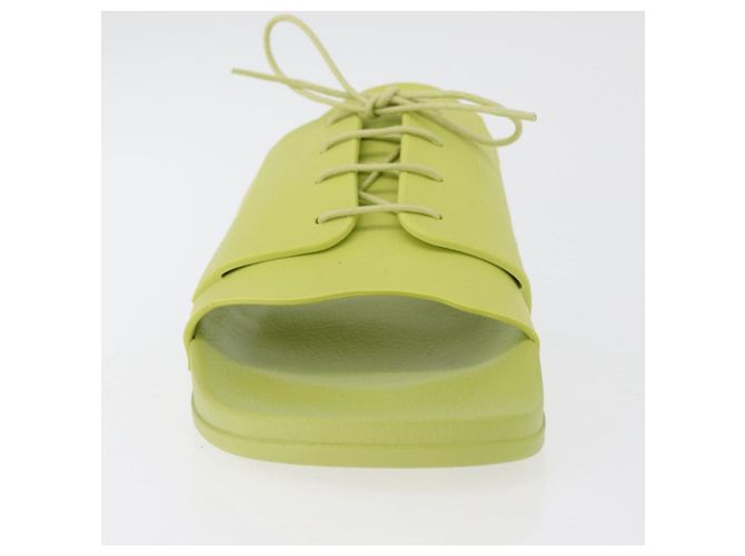 Autre Marque Sandali Maison Margiela in gomma 40 Verde Auth 179328A - vista 11