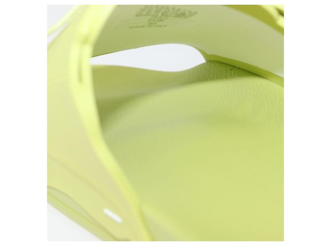 Autre Marque Sandali Maison Margiela in gomma 40 Verde Auth 179328A - vista 14
