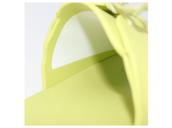 Autre Marque Sandali Maison Margiela in gomma 40 Verde Auth 179328A - vista 16