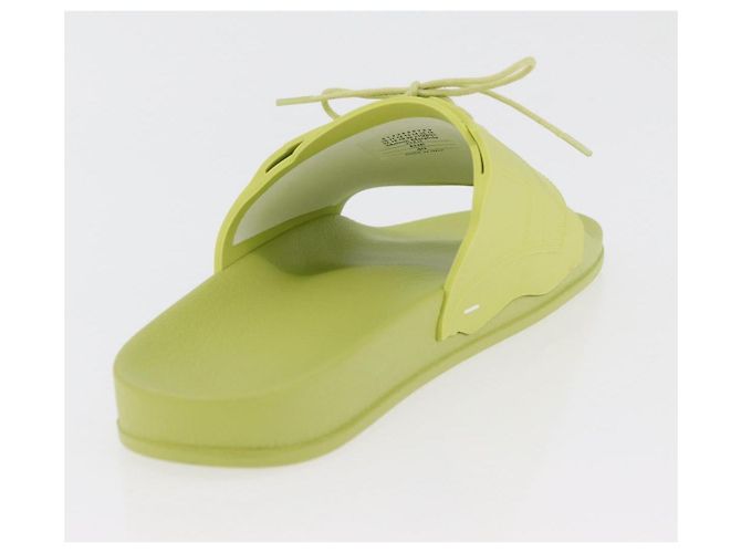 Autre Marque Sandali Maison Margiela in gomma 40 Verde Auth 179328A - vista 19