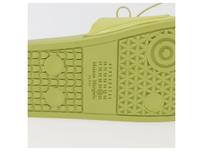 Autre Marque Sandali Maison Margiela in gomma 40 Verde Auth 179328A - vista 25