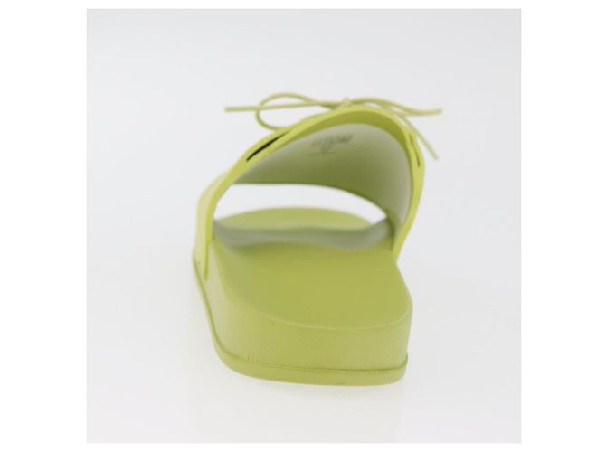 Autre Marque Sandali Maison Margiela in gomma 40 Verde Auth 179328A - vista 28