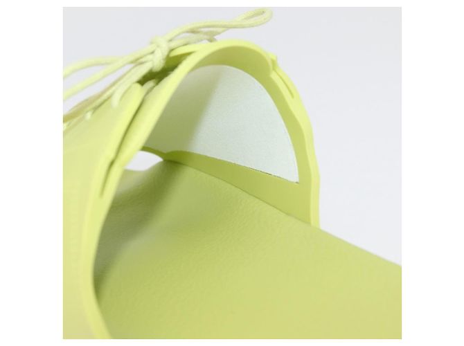 Autre Marque Sandali Maison Margiela in gomma 40 Verde Auth 179328A - vista 31