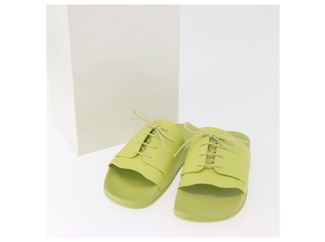 Autre Marque Sandali Maison Margiela in gomma 40 Verde Auth 179328A - vista 34