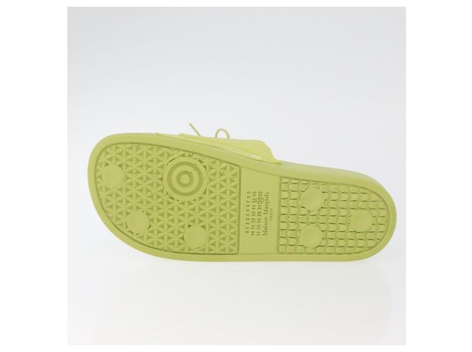 Autre Marque Sandali Maison Margiela in gomma 40 Verde Auth 179328A - vista 7