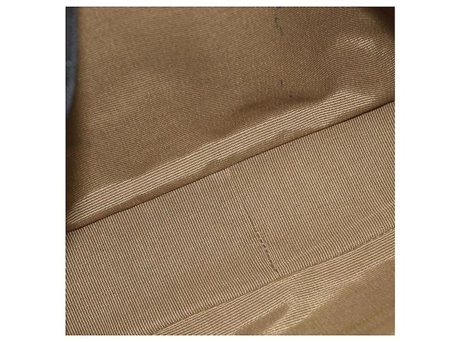 Salvatore Ferragamo Gancini Tote Bag Canvas Schwarz Silber Auth BA12719 - Ansicht 18
