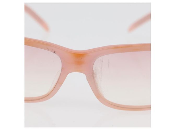 Gafas de sol CHANEL metal 2 Set Rosa Blanco CC Auth 179360 Negro - vista 11