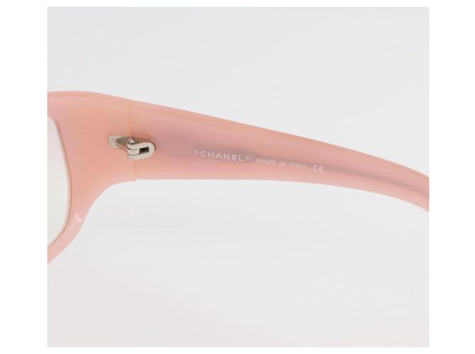 Gafas de sol CHANEL metal 2 Set Rosa Blanco CC Auth 179360 Negro - vista 14