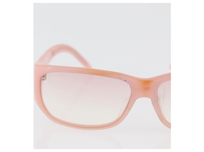 Gafas de sol CHANEL metal 2 Set Rosa Blanco CC Auth 179360 Negro - vista 9