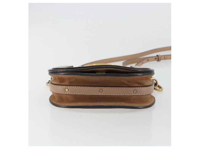 Chloé Borsa Chloe Nile in Pelle 2way Rosa Oro Auth 179908A D'oro - vista 11