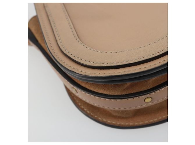 Chloé Borsa Chloe Nile in Pelle 2way Rosa Oro Auth 179908A D'oro - vista 13