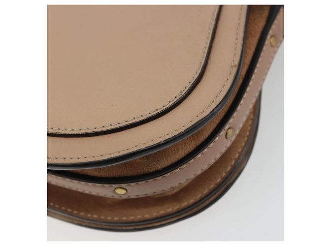 Chloé Borsa Chloe Nile in Pelle 2way Rosa Oro Auth 179908A D'oro - vista 14