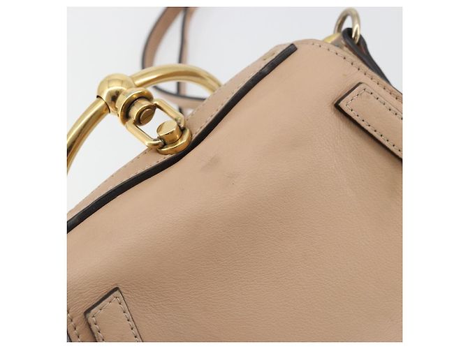 Chloé Borsa Chloe Nile in Pelle 2way Rosa Oro Auth 179908A D'oro - vista 17