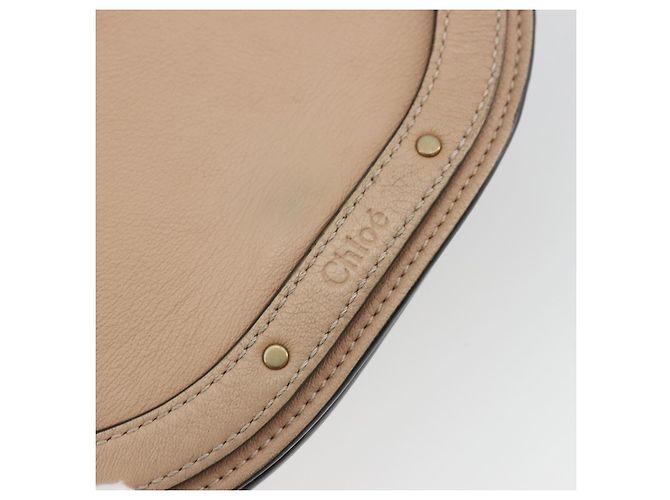 Chloé Borsa Chloe Nile in Pelle 2way Rosa Oro Auth 179908A D'oro - vista 18