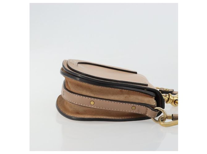 Chloé Borsa Chloe Nile in Pelle 2way Rosa Oro Auth 179908A D'oro - vista 4