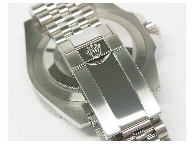 ROLEX GMT MasterII lunetta blu e nero 126710BLNR Bracciale Jubilee '21 acquistato per Uomo Argento - vista 10