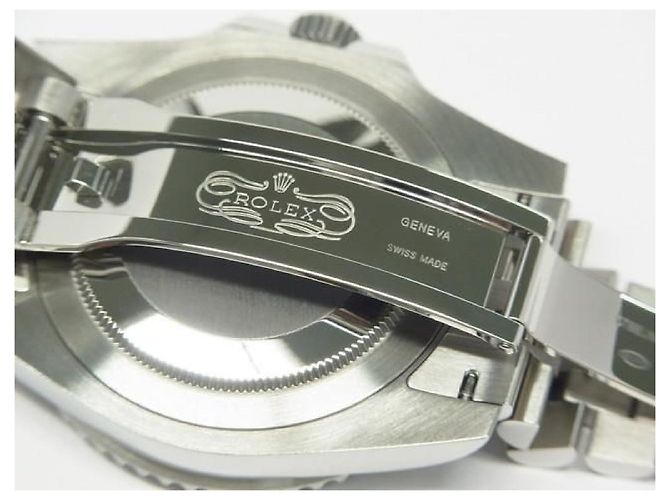 ROLEX GMT MasterII lunetta blu e nero 126710BLNR Bracciale Jubilee '21 acquistato per Uomo Argento - vista 11