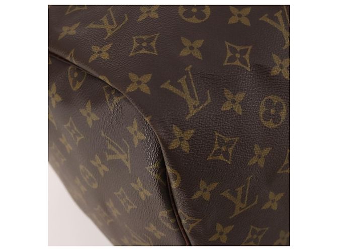 LOUIS VUITTON Borsa Boston Monogram Keepall 55 M41424 LV Auth 179742 Monogramma - vista 14