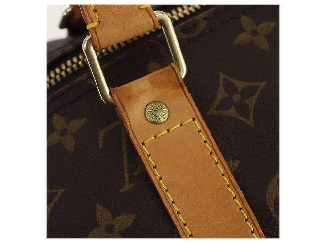 LOUIS VUITTON Borsa Boston Monogram Keepall 55 M41424 LV Auth 179742 Monogramma - vista 17