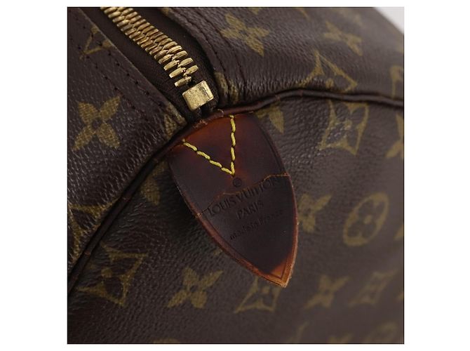 LOUIS VUITTON Borsa Boston Monogram Keepall 55 M41424 LV Auth 179742 Monogramma - vista 18