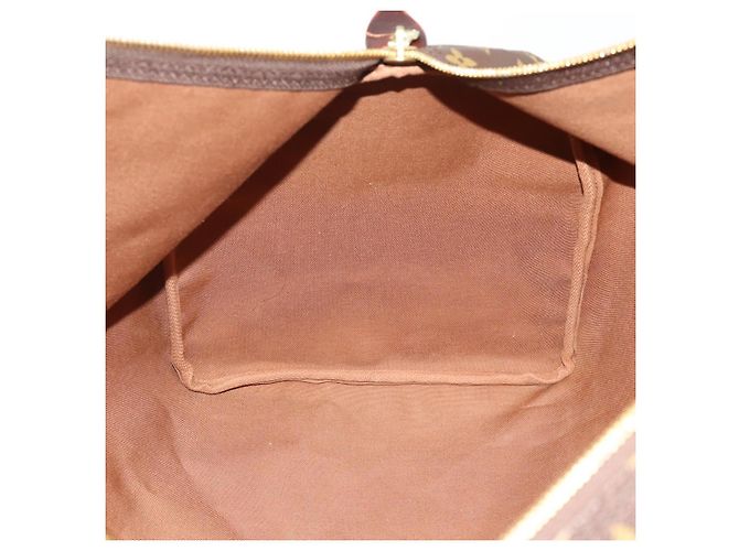 LOUIS VUITTON Borsa Boston Monogram Keepall 55 M41424 LV Auth 179742 Monogramma - vista 22
