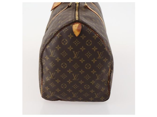 LOUIS VUITTON Borsa Boston Monogram Keepall 55 M41424 LV Auth 179742 Monogramma - vista 3