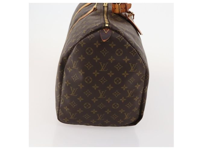 LOUIS VUITTON Borsa Boston Monogram Keepall 55 M41424 LV Auth 179742 Monogramma - vista 4