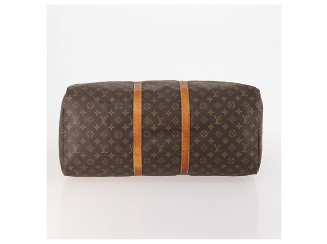 LOUIS VUITTON Borsa Boston Monogram Keepall 55 M41424 LV Auth 179742 Monogramma - vista 5