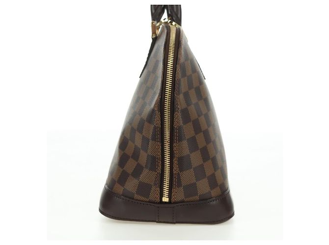 LOUIS VUITTON Borsa Damier Ebene Alma N51131 LV Auth am11651SAV - vista 4