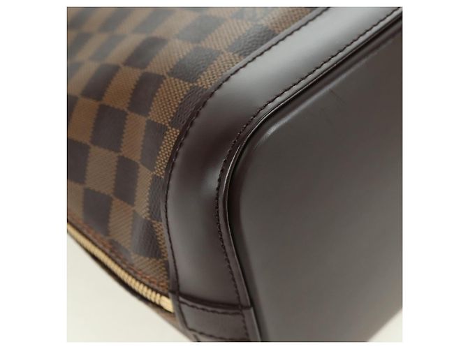 LOUIS VUITTON Borsa Damier Ebene Alma N51131 LV Auth am11651SAV - vista 8