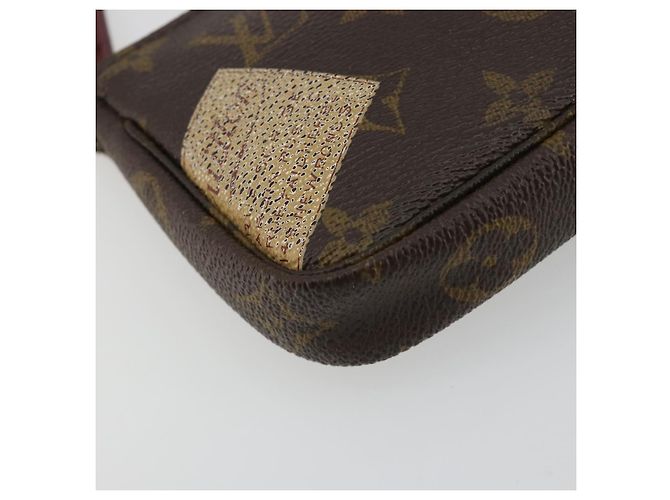 LOUIS VUITTON Monogram Trunk Mini Pochette Accessoires Pochette M63798 Auth 180704 Monogramma - vista 14