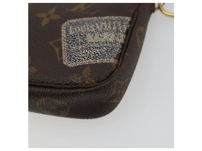 LOUIS VUITTON Monogram Trunk Mini Pochette Accessoires Pochette M63798 Auth 180704 Monogramma - vista 15