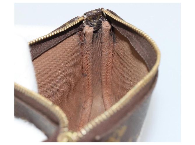 LOUIS VUITTON Monogram Trunk Mini Pochette Accessoires Pochette M63798 Auth 180704 Monogramma - vista 18