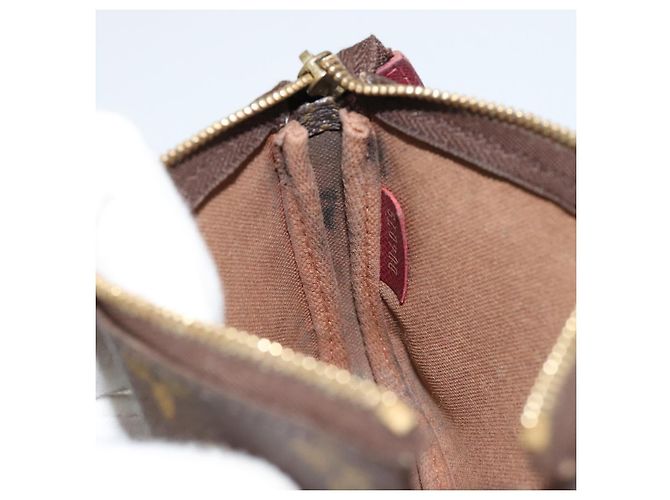 LOUIS VUITTON Monogram Trunk Mini Pochette Accessoires Pochette M63798 Auth 180704 Monogramma - vista 19