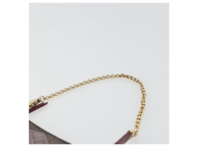 LOUIS VUITTON Monogram Trunk Mini Pochette Accessoires Pochette M63798 Auth 180704 Monogramma - vista 8