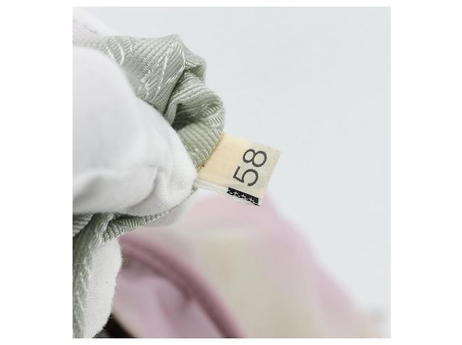 Zaino PRADA Nylon Rosa Argento Autentico 181159 - vista 12