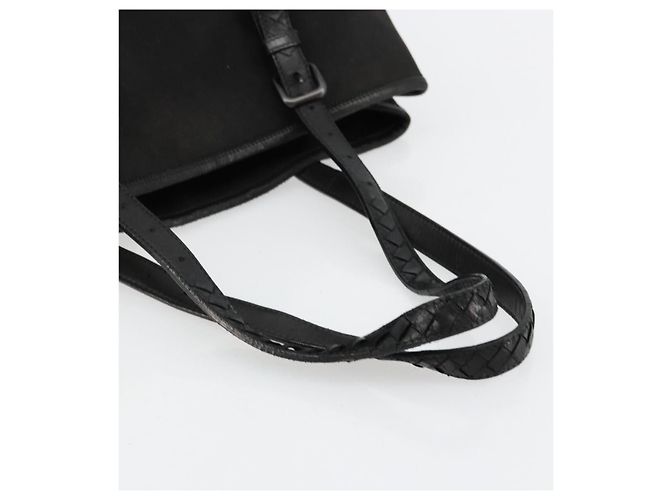 BOTTEGA VENETA Tote Bag Canvas Black 256763 Auth bs35124 - view 7