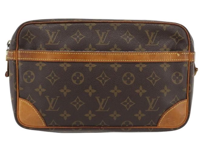 LOUIS VUITTON Clutch Monogram Compiegne 28 M51845 LV Auth 181190 Monogramma - vista 13